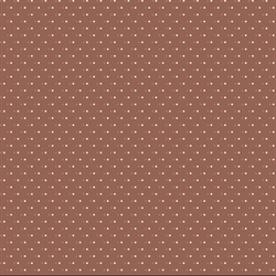 EQP Patchworkstof - Dotty - Chestnut